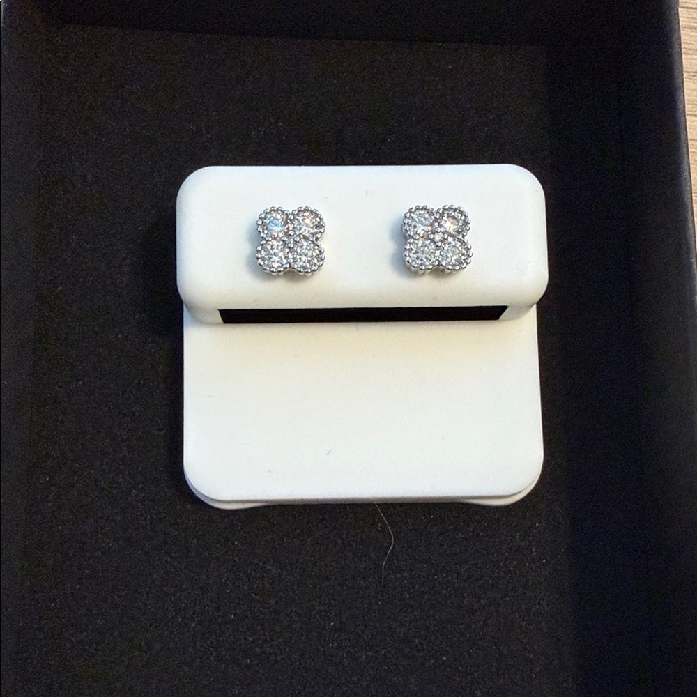 Elegant Silver Stud Earrings